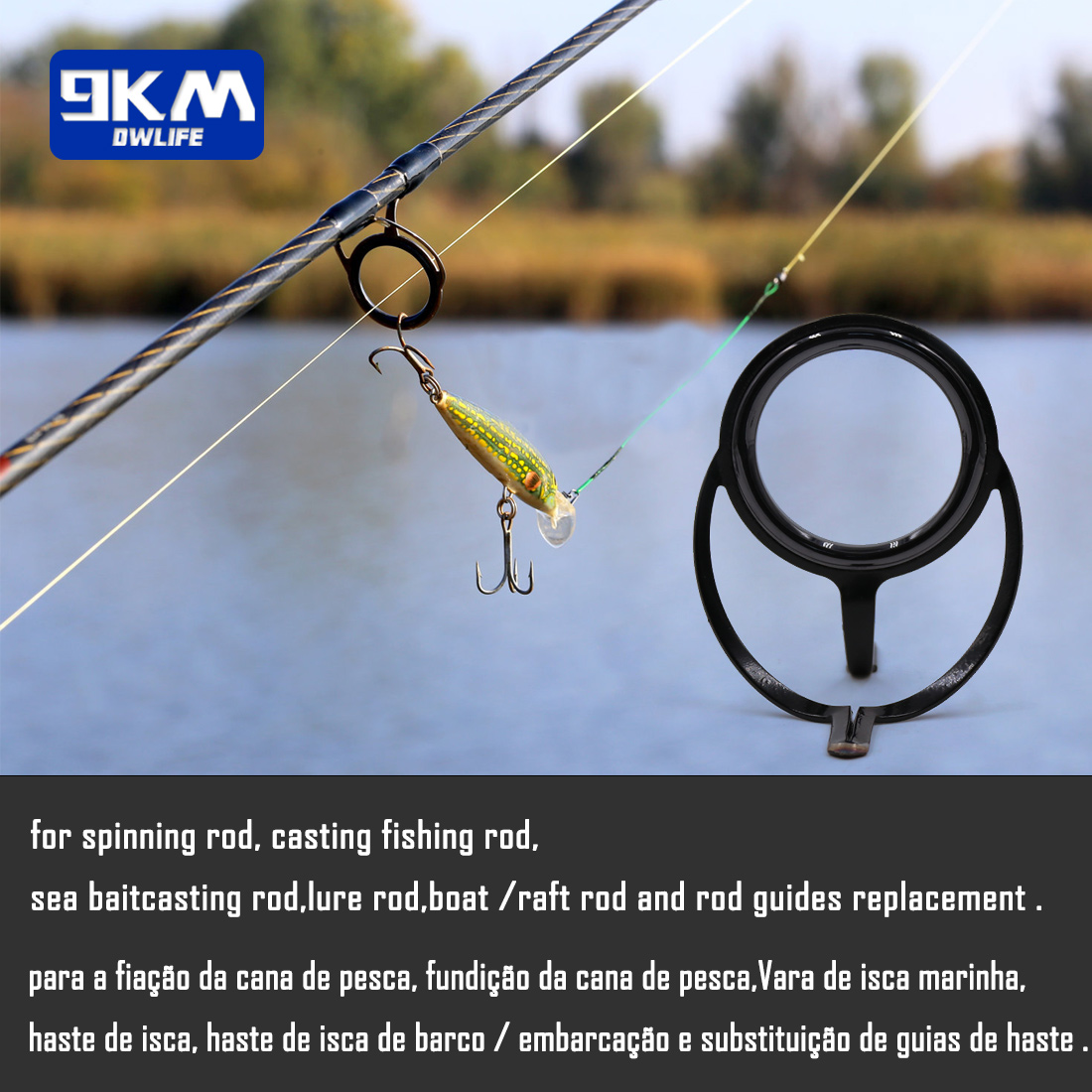 Bộ dụng cụ sửa chữa cần câu, b - đánh giá và giá Fishing Rod Spinning